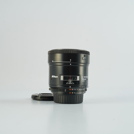 Nikon AF MICRO NIKKOR 55mm F/2.8 単焦点レンズ