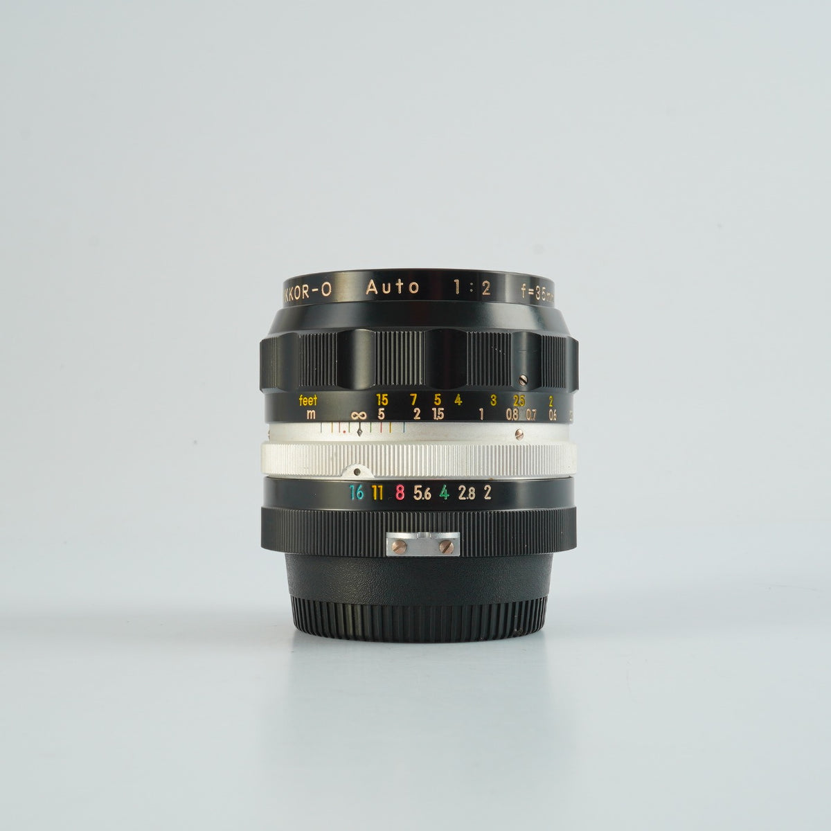 【Serviced】 Nikon 非Ai Nikkor-O Auto 35mm F/2 単焦点レンズ