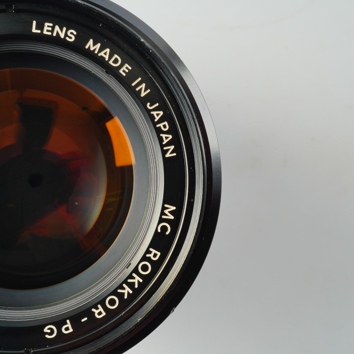 【Serviced】 MINOLTA MC ROKKOR PG 50mm F/1.4 単焦点レンズ