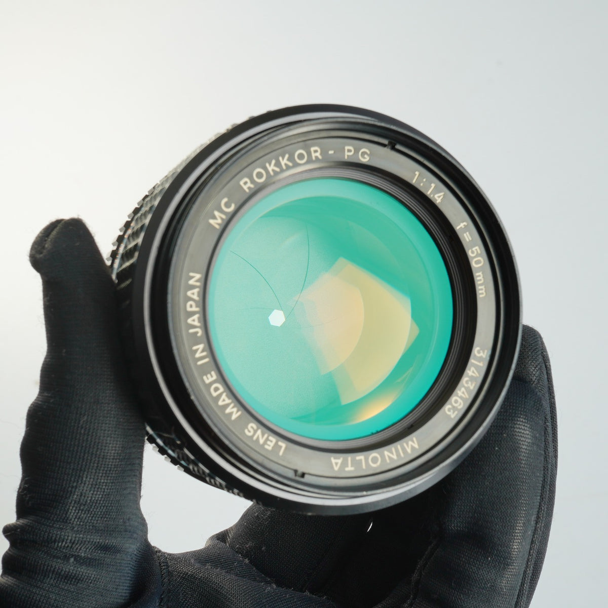 【Serviced】 MINOLTA MC ROKKOR PG 50mm F/1.4 単焦点レンズ