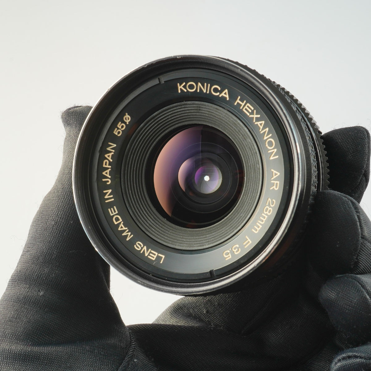 Konica Hexanon AR 28mm F/3.5 単焦点レンズ