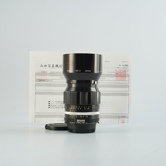 【Serviced】 Nikon Ai改 NIKKOR-P.C Auto 105mm F/2.5 単焦点レンズ