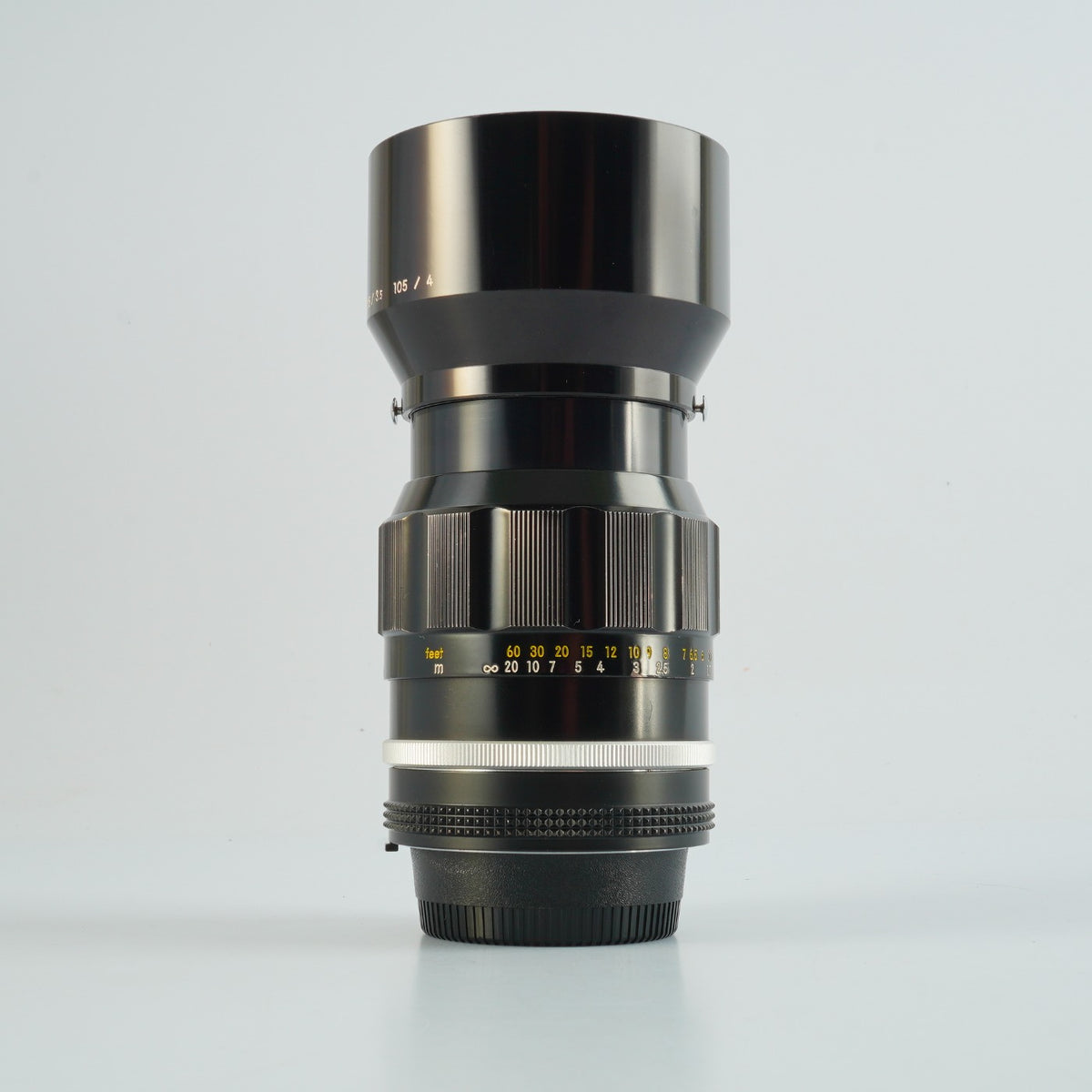 【Serviced】 Nikon Ai改 NIKKOR-P.C Auto 105mm F/2.5 単焦点レンズ