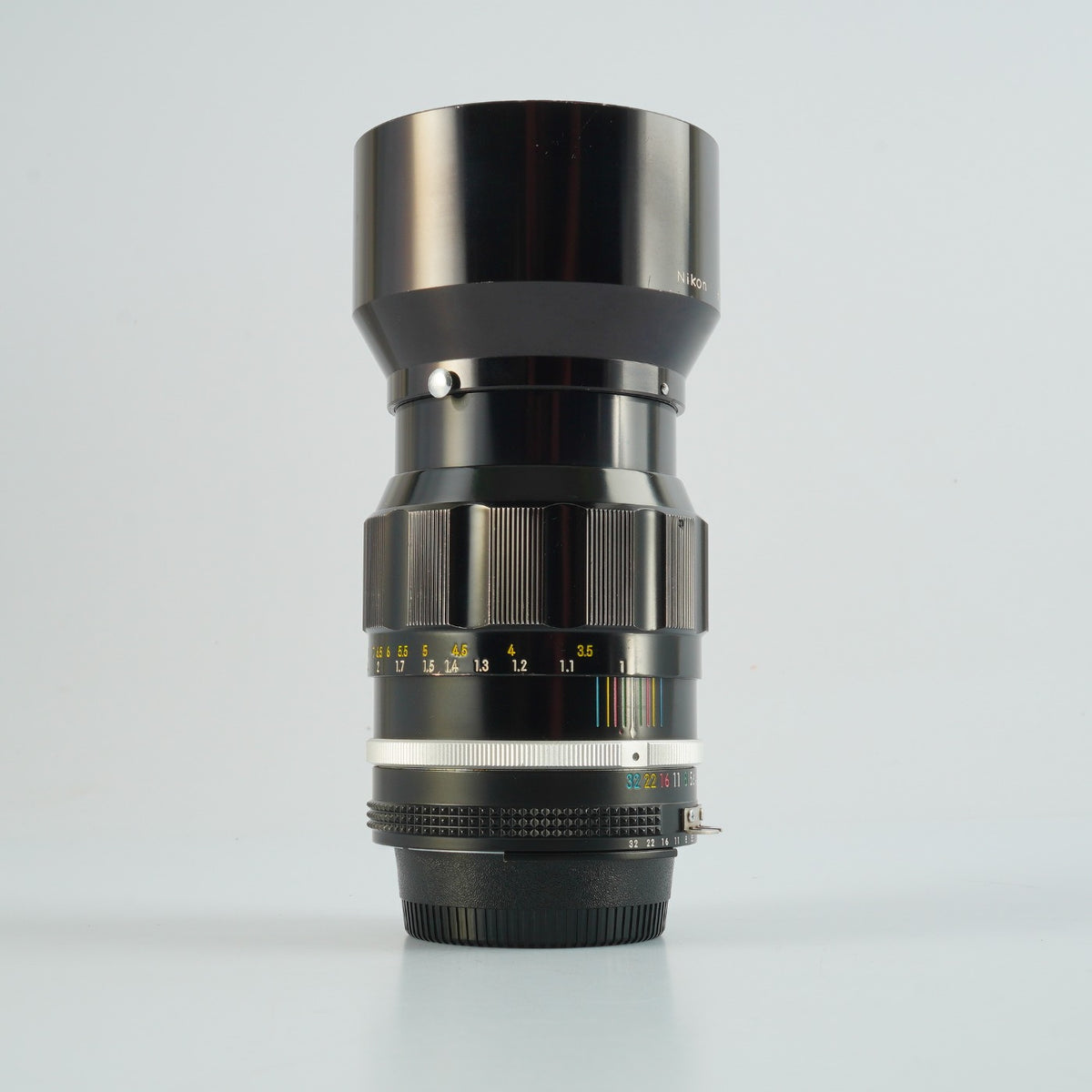 【Serviced】 Nikon Ai改 NIKKOR-P.C Auto 105mm F/2.5 単焦点レンズ