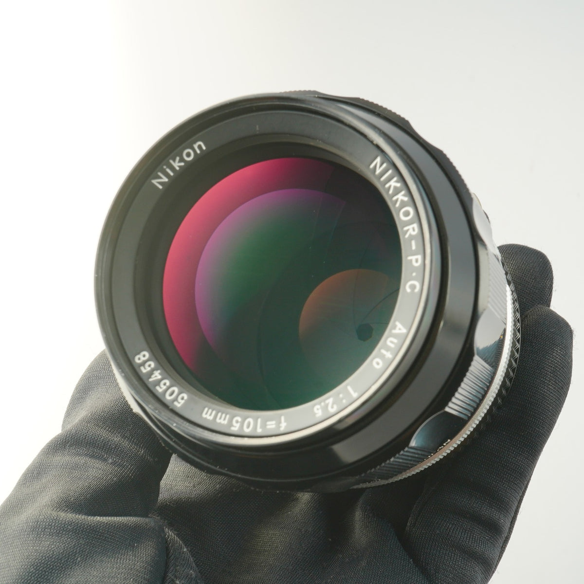【Serviced】 Nikon Ai改 NIKKOR-P.C Auto 105mm F/2.5 単焦点レンズ