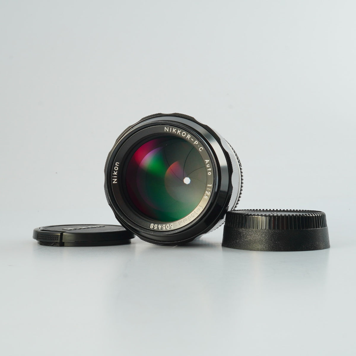 【Serviced】 Nikon Ai改 NIKKOR-P.C Auto 105mm F/2.5 単焦点レンズ