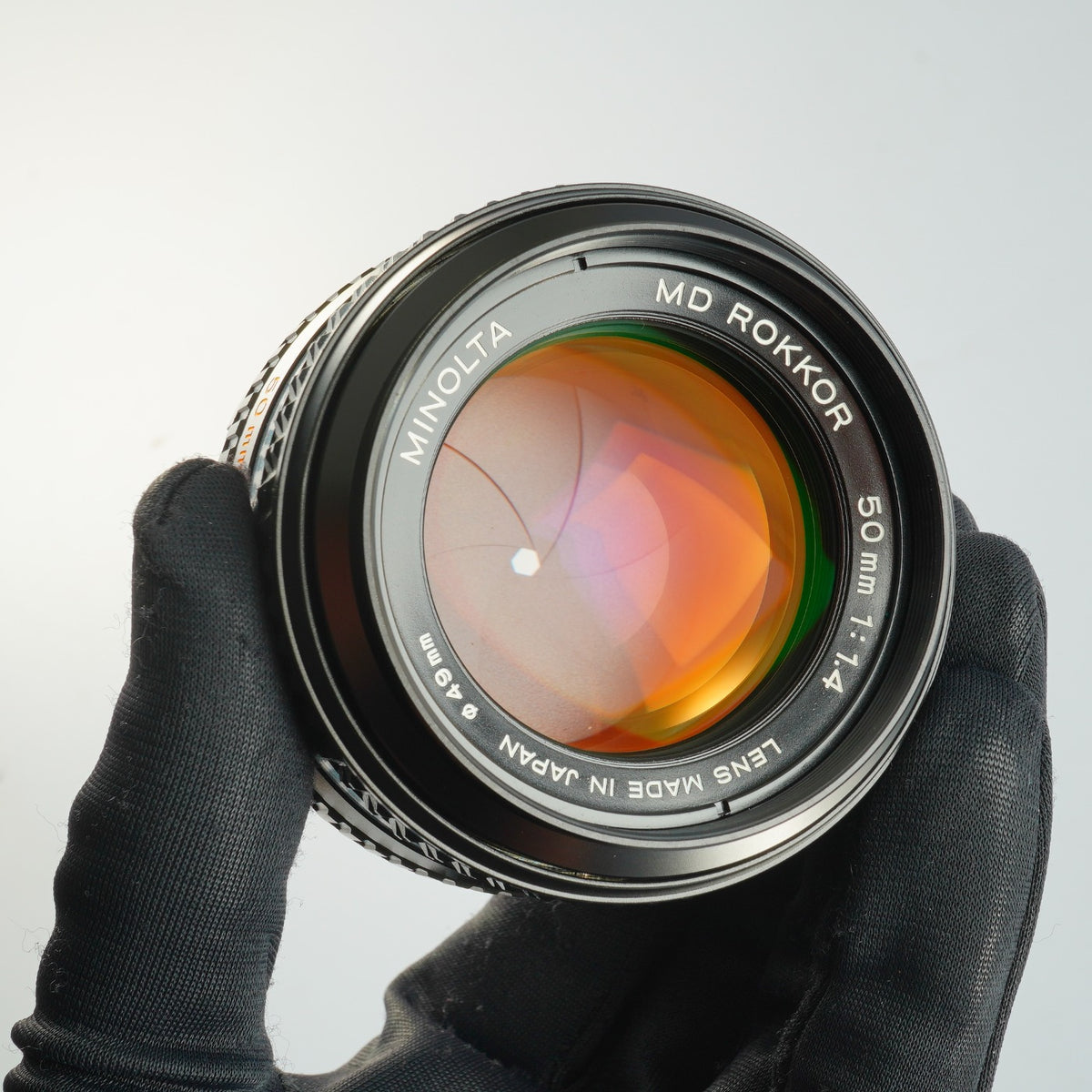 MINOLTA MD ROKKOR 50mm F/1.4 単焦点レンズ