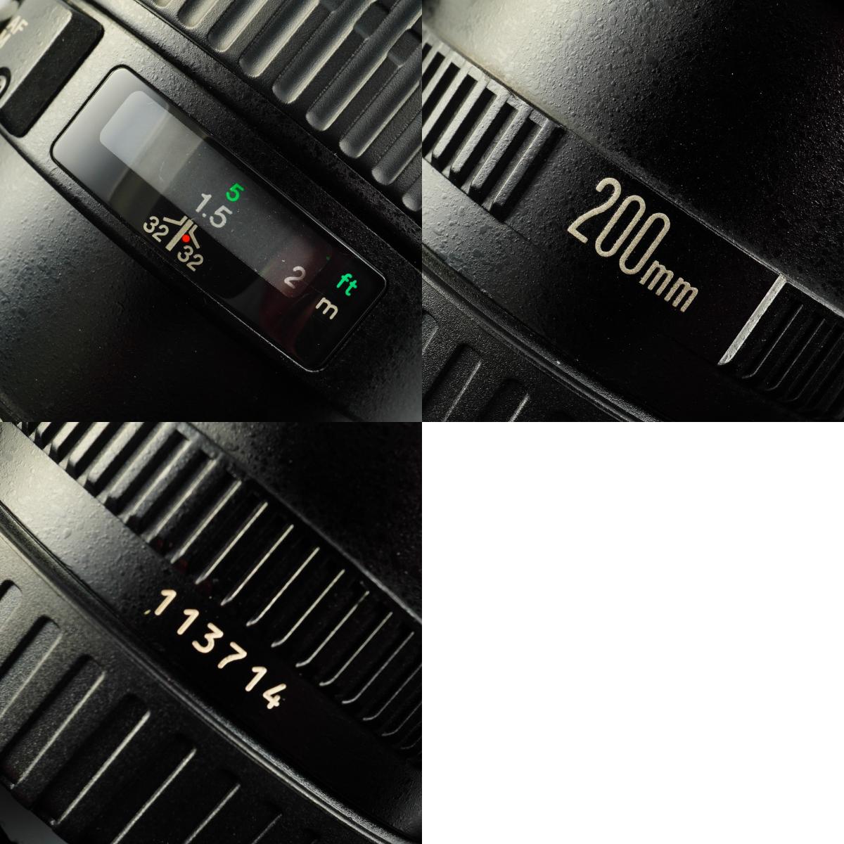 Canon EF 200mm F/2.8 L USM 単焦点レンズ