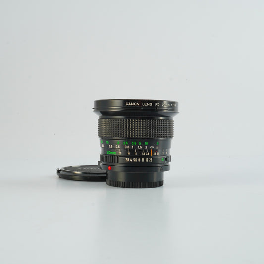 【ジャンク】 Canon New FD 20mm F/2.8 単焦点レンズ