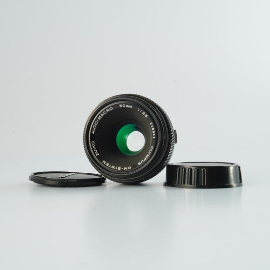 OLYMPUS OM-SYSTEM ZUIKO AUTO-MACRO 50mm F/3.5 単焦点レンズ