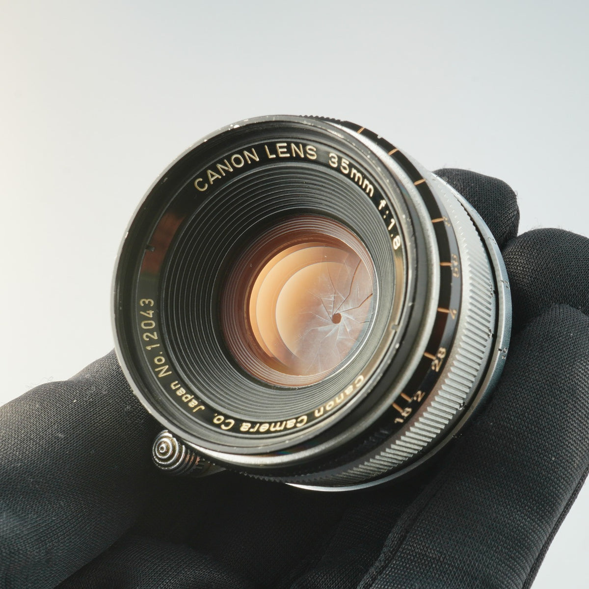 【Serviced】 Canon 35mm F/1.8 For L39 単焦点レンズ