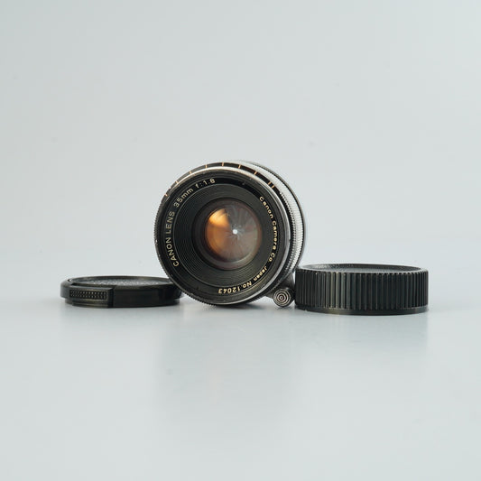【Serviced】 Canon 35mm F/1.8 For L39 単焦点レンズ