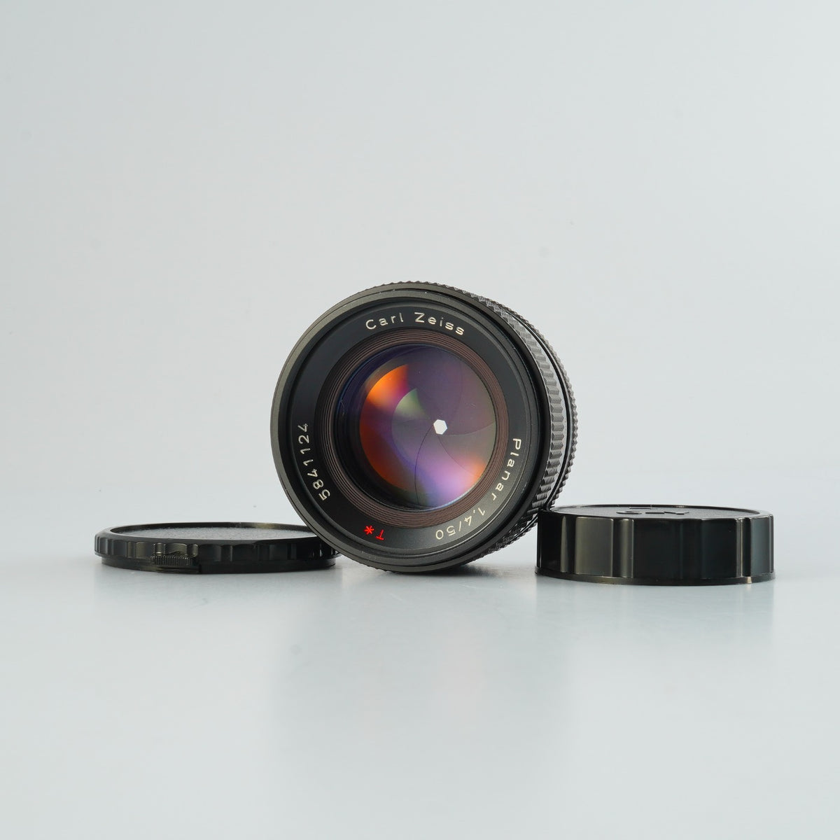 【Serviced】 CONTAX Carl Zeiss Planar T* 50mm F/1.4 AEJ 単焦点レンズ