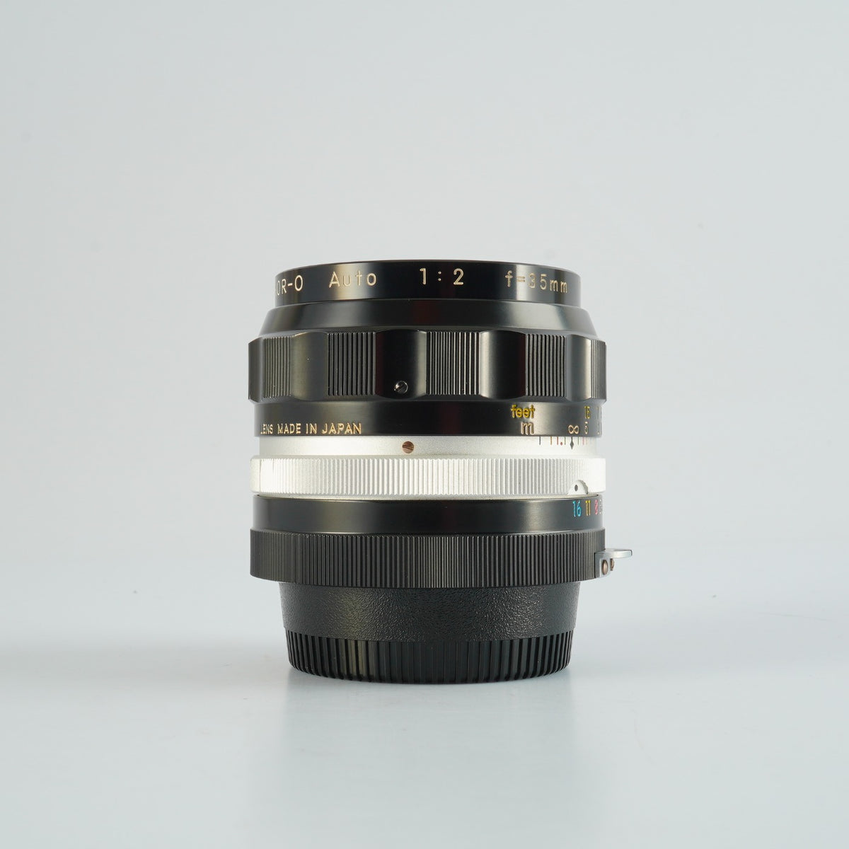 【Serviced】 Nikon 非Ai Nikkor-O Auto 35mm F/2 単焦点レンズ
