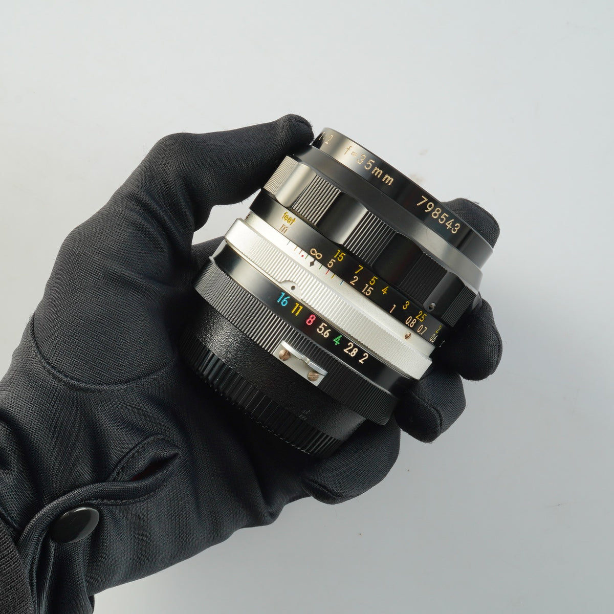【Serviced】 Nikon 非Ai Nikkor-O Auto 35mm F/2 単焦点レンズ