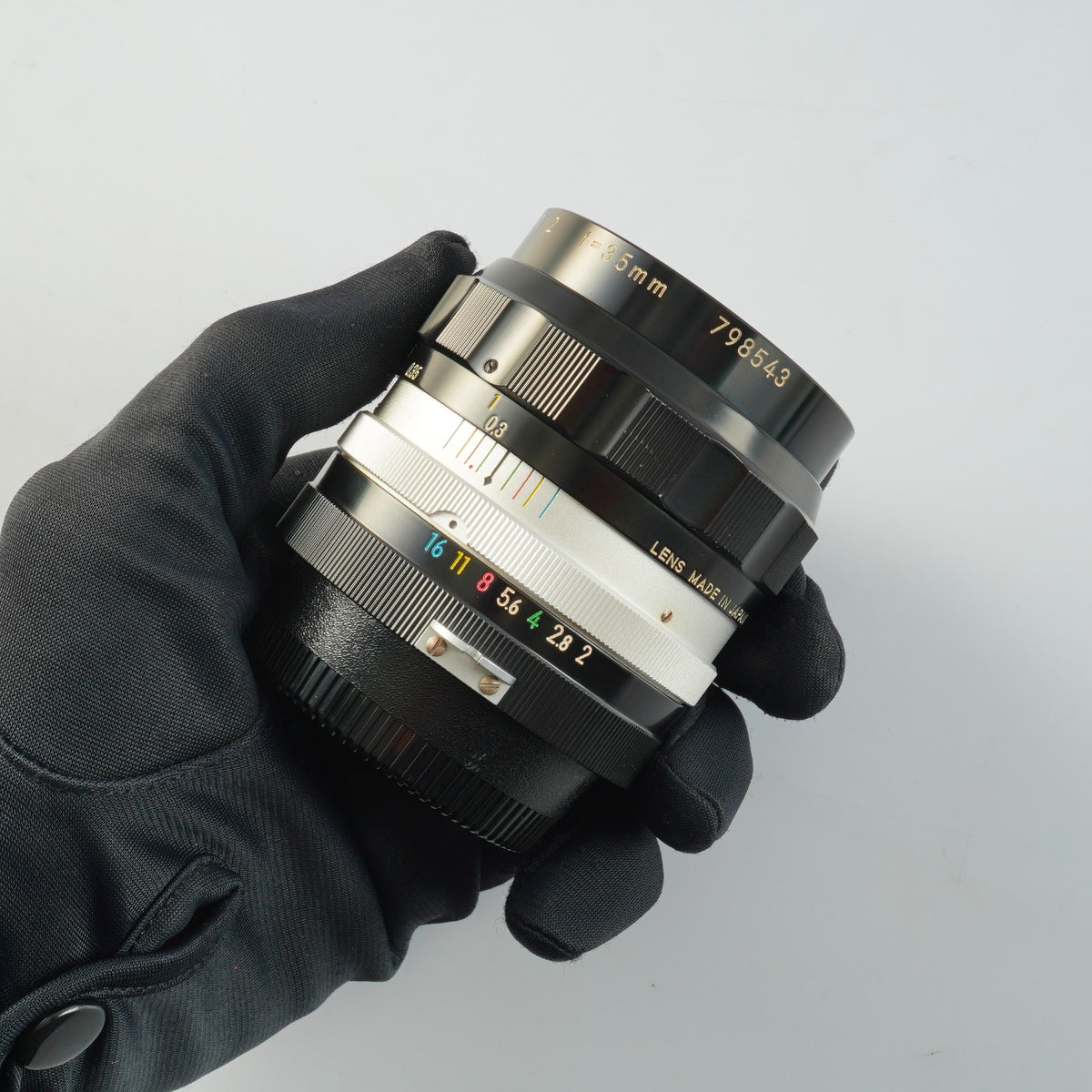 【Serviced】 Nikon 非Ai Nikkor-O Auto 35mm F/2 単焦点レンズ