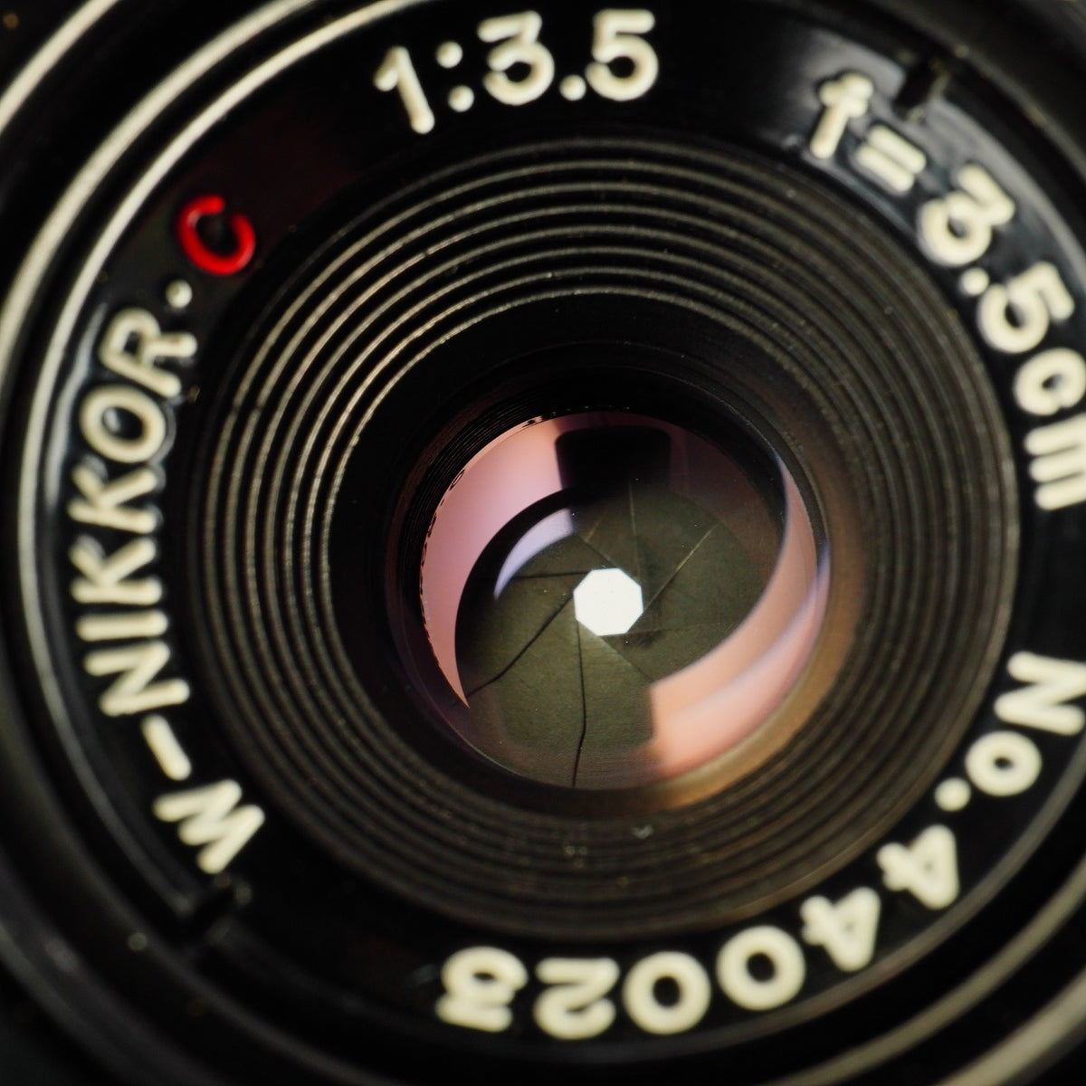 Nikon W-Nikkor.C 3.5cm 35mm F/3.5 単焦点レンズ