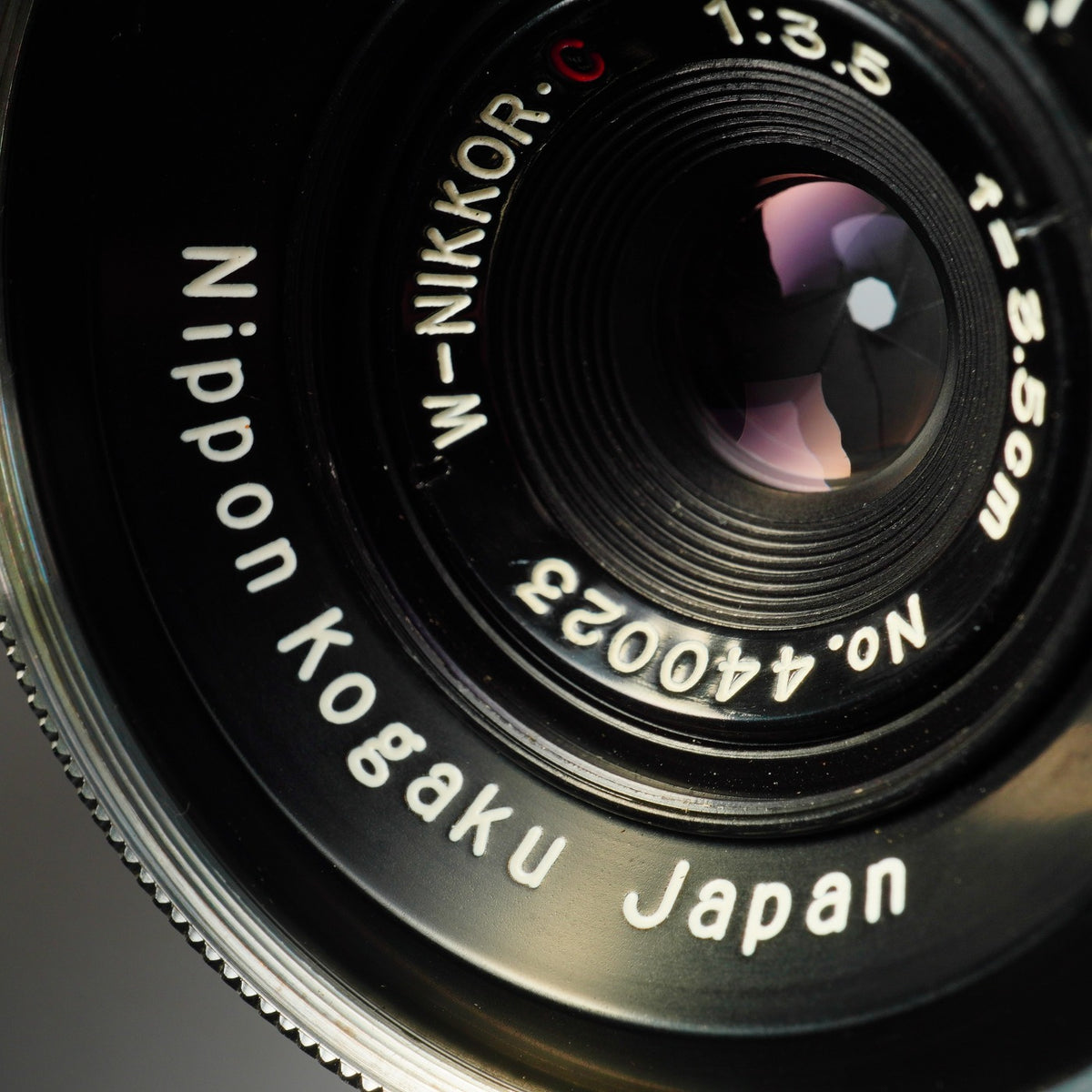 Nikon W-Nikkor.C 3.5cm 35mm F/3.5 単焦点レンズ