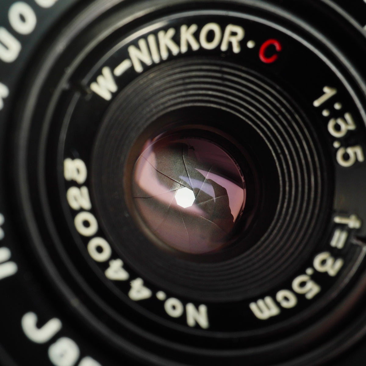 Nikon W-Nikkor.C 3.5cm 35mm F/3.5 単焦点レンズ