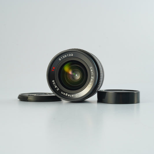 【Serviced】 CONTAX Carl Zeiss Distagon T* 28mm F/2.8 MMJ 単焦点レンズ