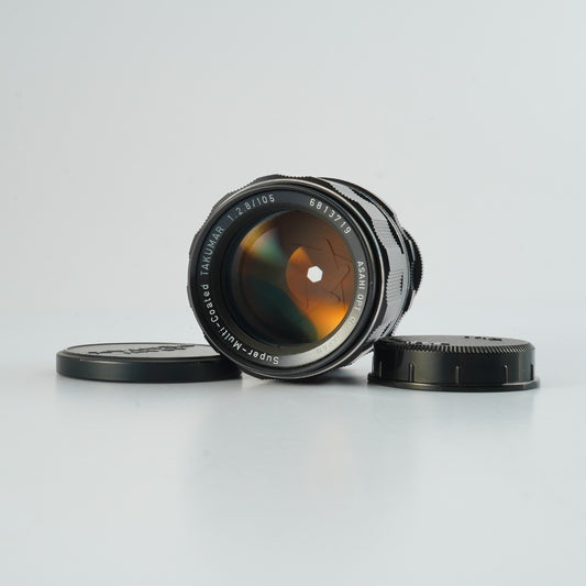 【Serviced】 PENTAX Super Multi Coated Takumar 105mm F/2.8 (M42用) 単焦点レンズ