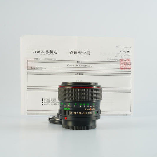 【Serviced】 Canon New FD 50mm F/1.2 L 単焦点レンズ