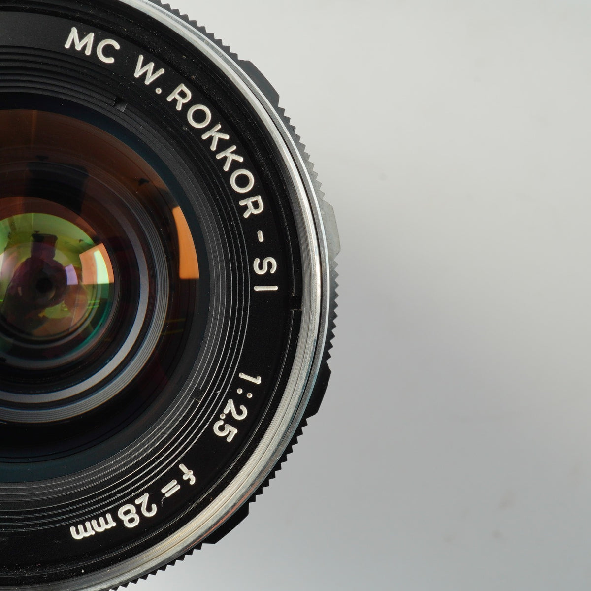 MINOLTA MC W.Rokkor-SI 28mm F/2.5 単焦点レンズ