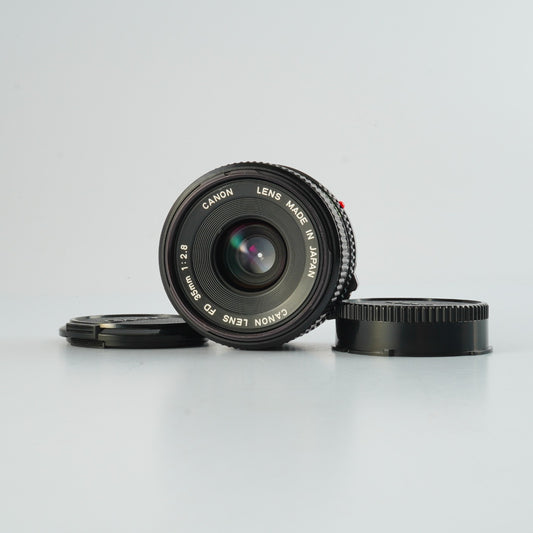 【Serviced】 Canon New FD 35mm F/2.8 単焦点レンズ