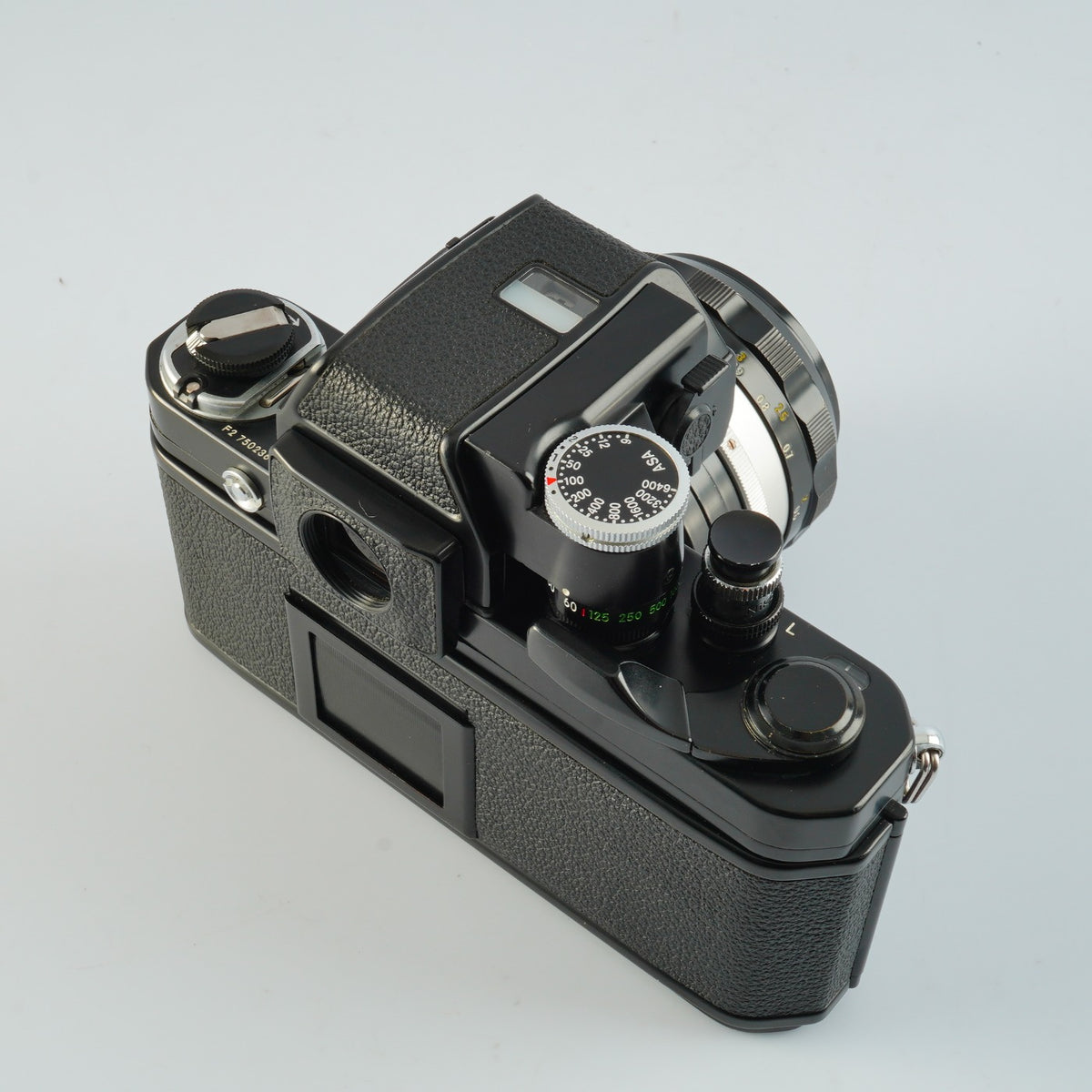 【Overhauled】 Nikon F2 Photomic DP-1 Black + 非Ai NIKKOR-S.C 50mm F/1.4 MF フィルム一眼レフカメラ