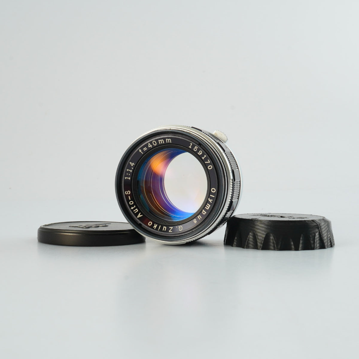 【Serviced】 OLYMPUS G.ZUIKO AUTO-S 40mm F/1.4 for PEN FT / FV / F 単焦点レンズ