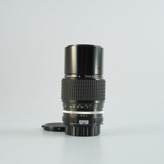 Nikon Ai NIKKOR 200mm F/4 単焦点レンズ