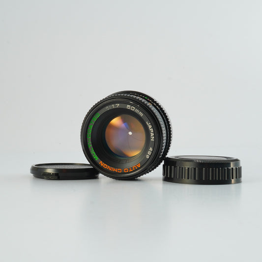 Chinon Auto Chinon Multi Coated 50mm F/1.7 (Pentax K用) 単焦点レンズ