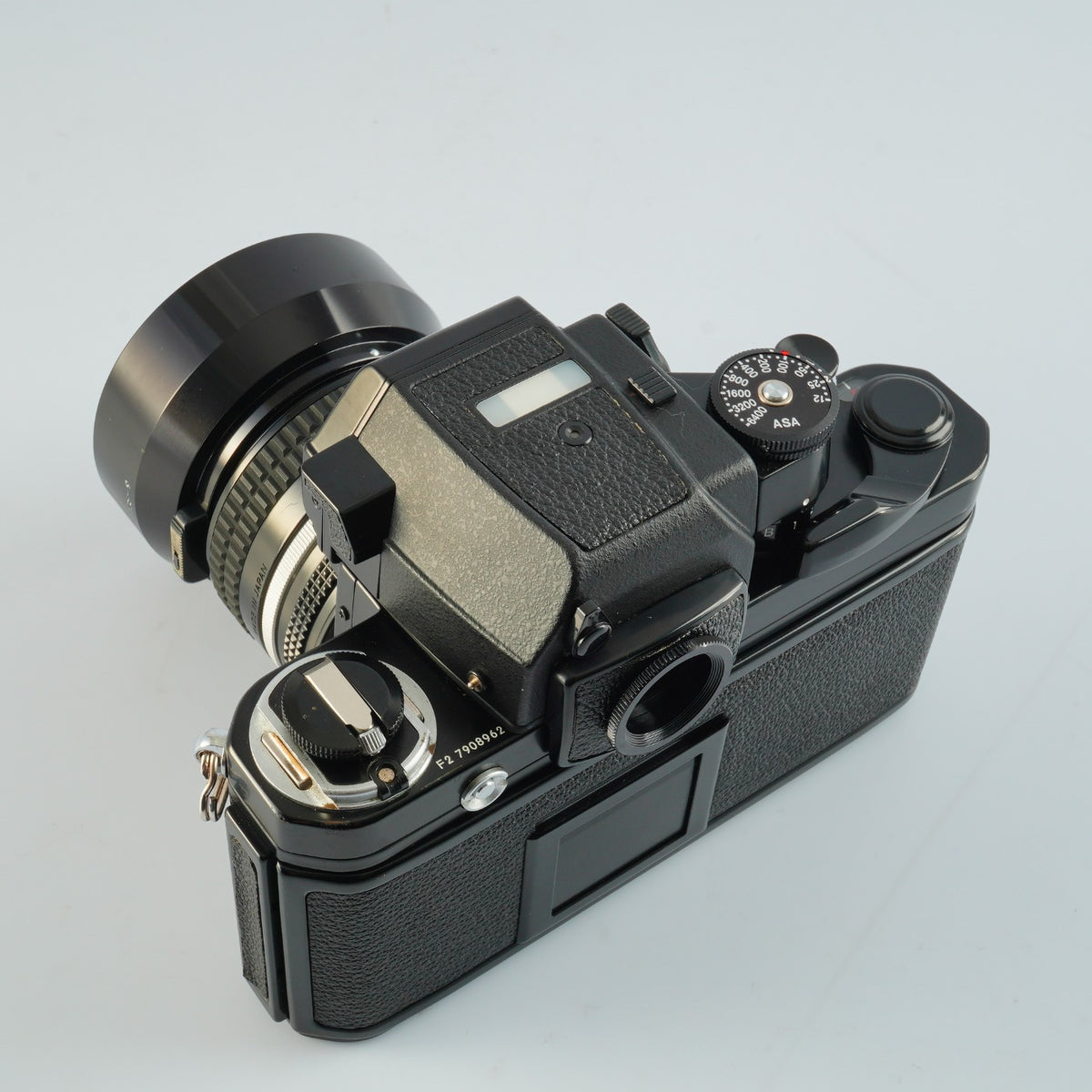 【Overhauled】 Nikon F2 Photomic AS DP-12 Black + Ai NIKKOR 50mm F/1.4 + AR-1 MF フィルム一眼レフカメラ