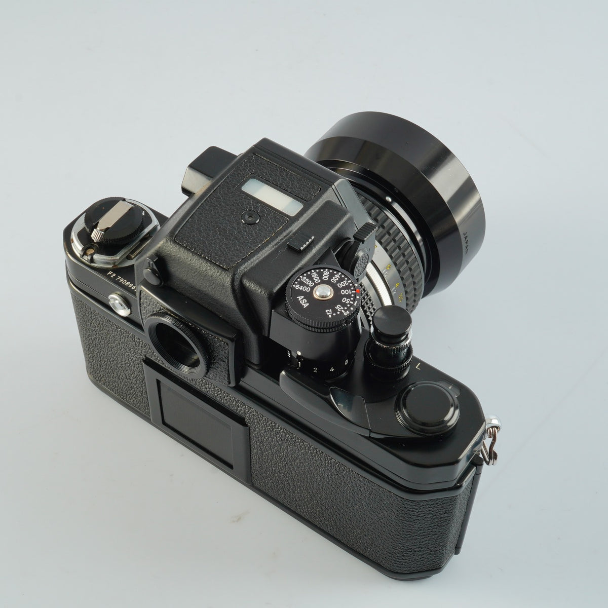 【Overhauled】 Nikon F2 Photomic AS DP-12 Black + Ai NIKKOR 50mm F/1.4 + AR-1 MF フィルム一眼レフカメラ