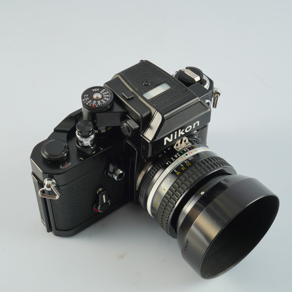 【Overhauled】 Nikon F2 Photomic AS DP-12 Black + Ai NIKKOR 50mm F/1.4 + AR-1 MF フィルム一眼レフカメラ