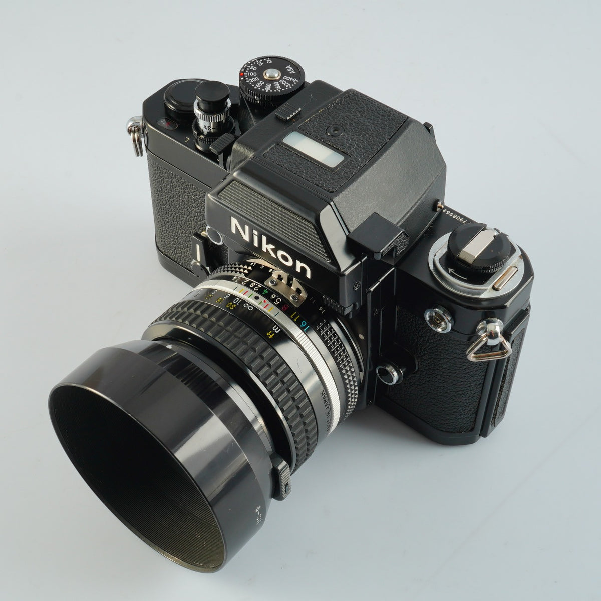 【Overhauled】 Nikon F2 Photomic AS DP-12 Black + Ai NIKKOR 50mm F/1.4 + AR-1 MF フィルム一眼レフカメラ