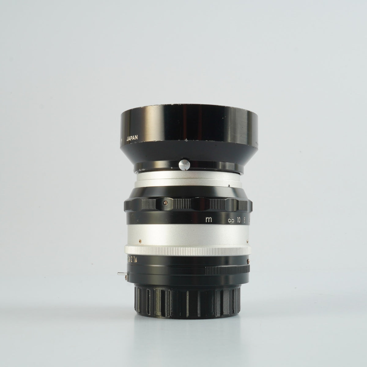 【Serviced】 Nikon 非Ai Nikkor-S Auto 5.8cm 58mm F/1.4 PAT PEND 単焦点レンズ