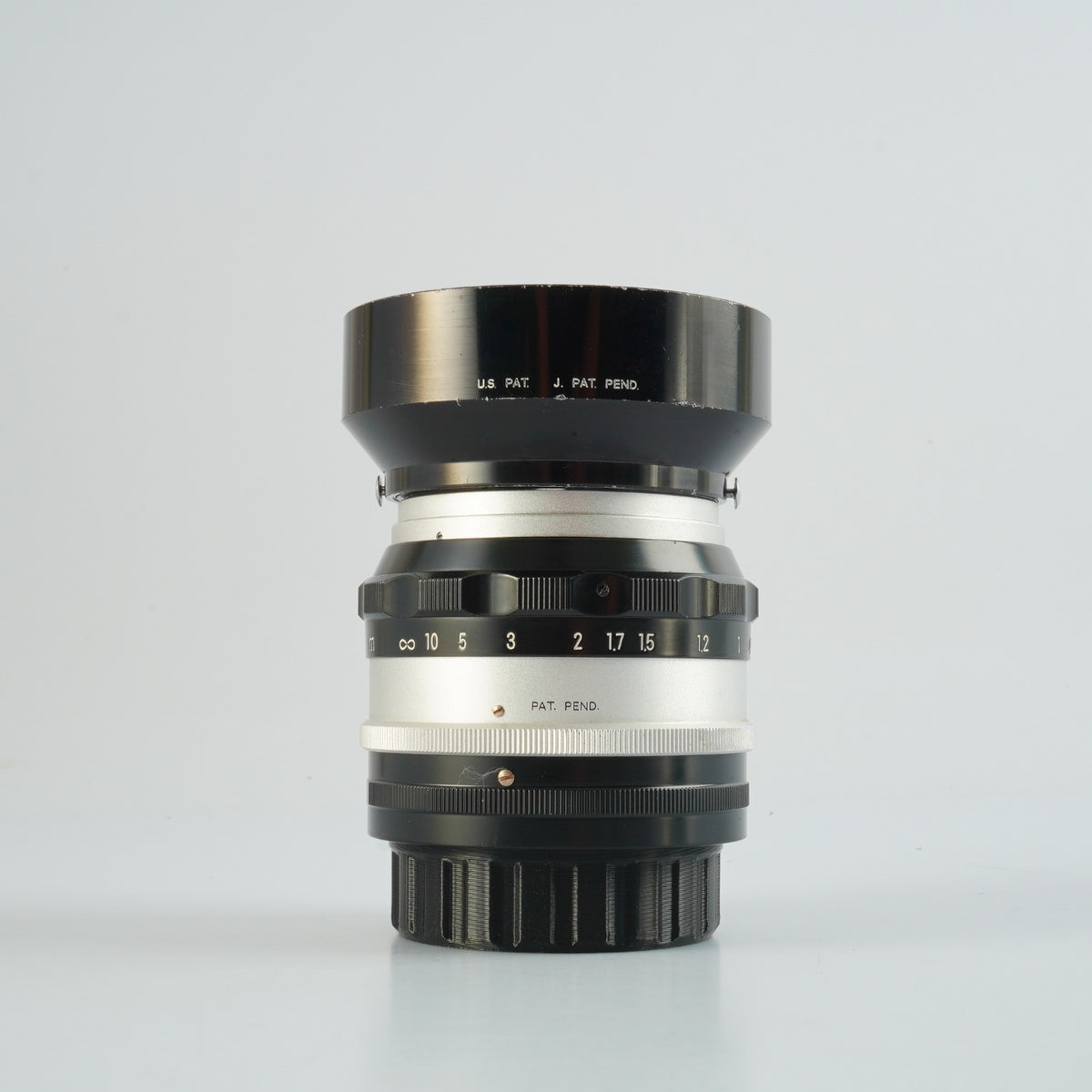 【Serviced】 Nikon 非Ai Nikkor-S Auto 5.8cm 58mm F/1.4 PAT PEND 単焦点レンズ