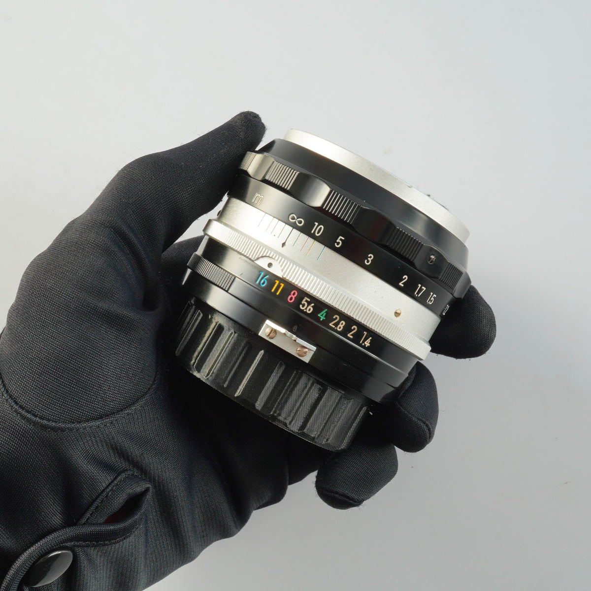 【Serviced】 Nikon 非Ai Nikkor-S Auto 5.8cm 58mm F/1.4 PAT PEND 単焦点レンズ