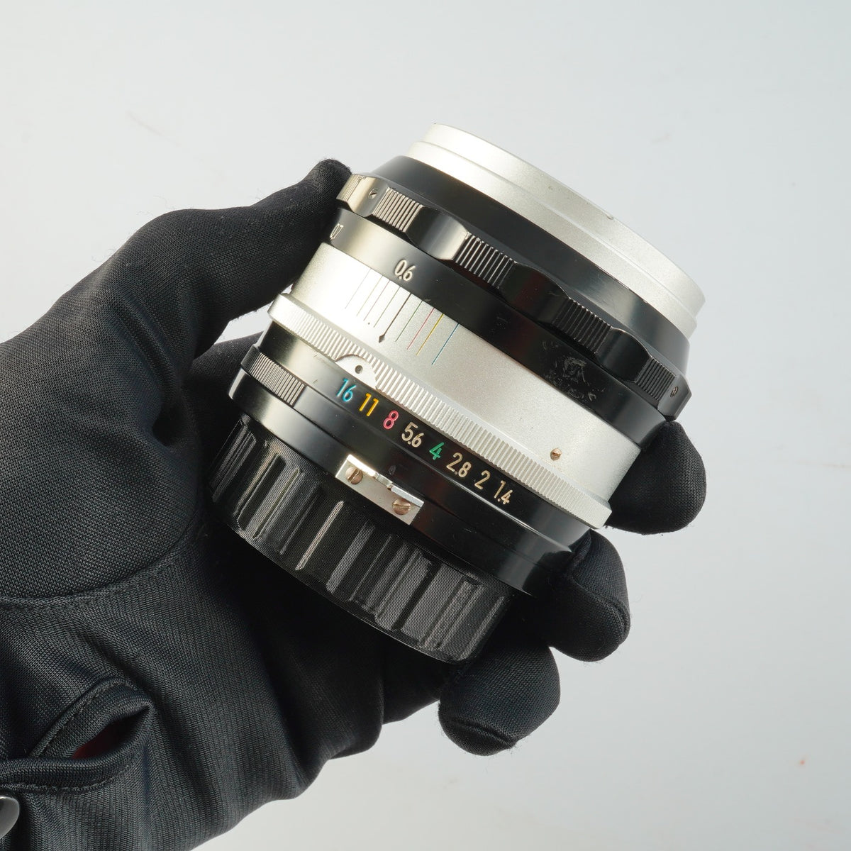 【Serviced】 Nikon 非Ai Nikkor-S Auto 5.8cm 58mm F/1.4 PAT PEND 単焦点レンズ