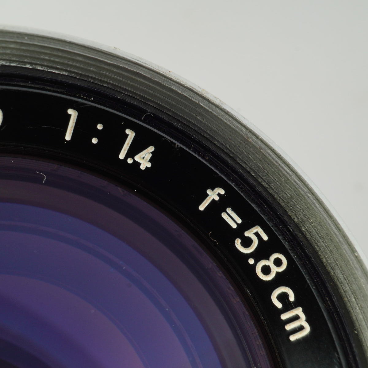 【Serviced】 Nikon 非Ai Nikkor-S Auto 5.8cm 58mm F/1.4 PAT PEND 単焦点レンズ