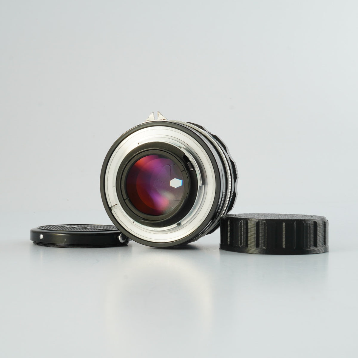 【Serviced】 Nikon 非Ai Nikkor-S Auto 5.8cm 58mm F/1.4 PAT PEND 単焦点レンズ