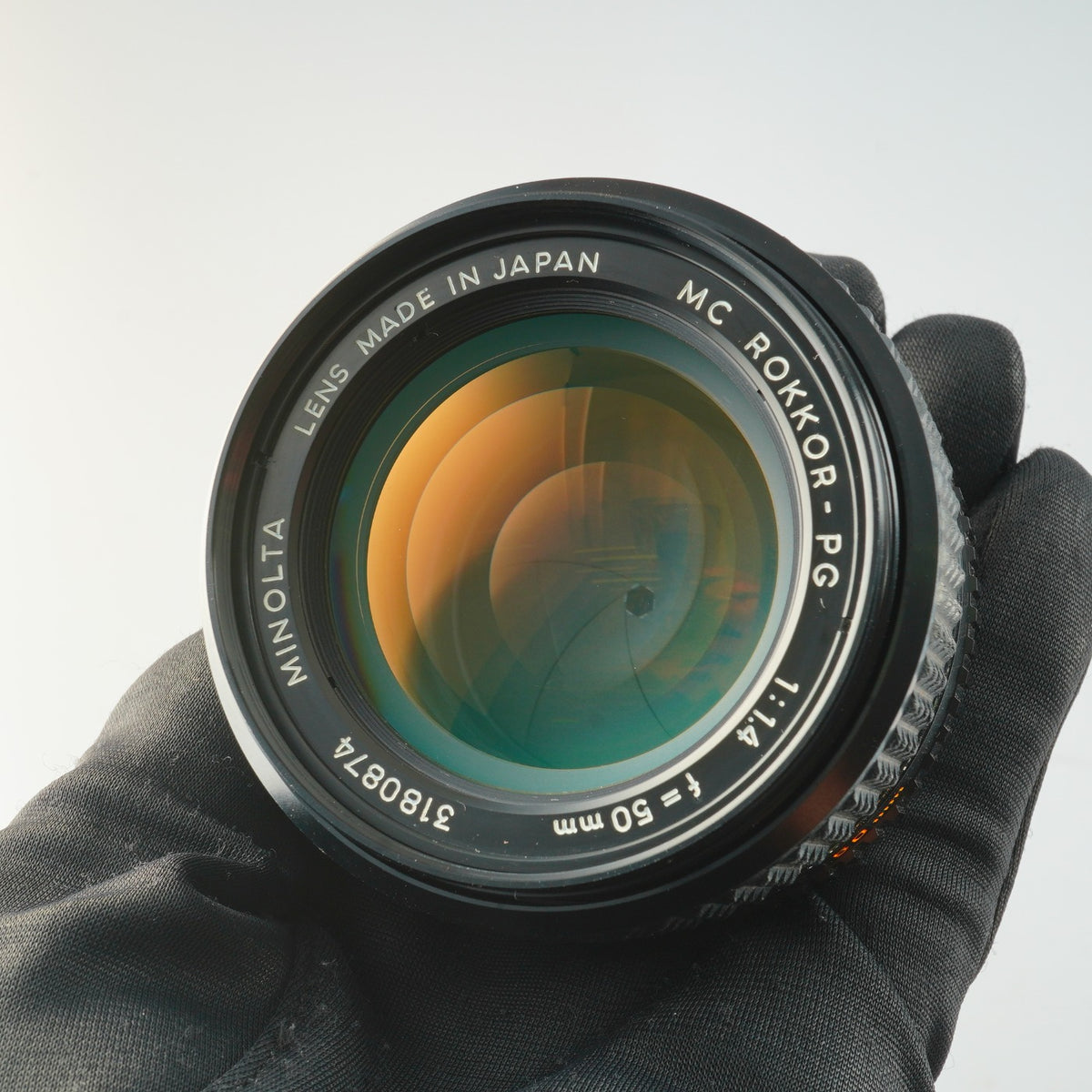 【Serviced】 MINOLTA MC ROKKOR PG 50mm F/1.4 単焦点レンズ