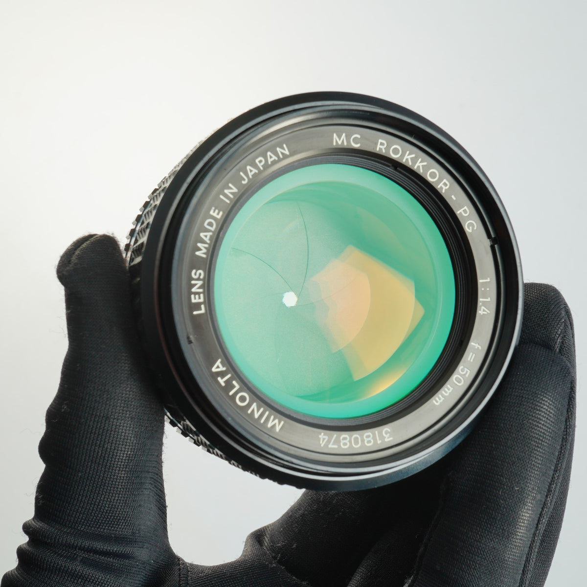 【Serviced】 MINOLTA MC ROKKOR PG 50mm F/1.4 単焦点レンズ