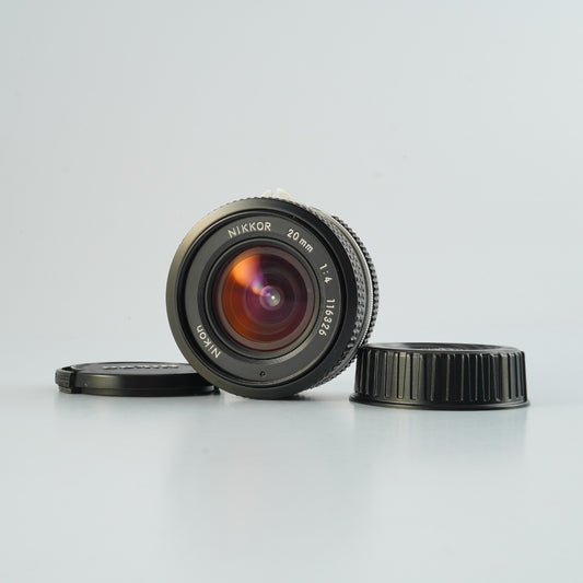 Nikon 非Ai NIKKOR 20mm F/4 単焦点レンズ