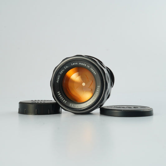 【Serviced】 PENTAX Super Takumar 50mm F/1.4 (M42用) 単焦点レンズ