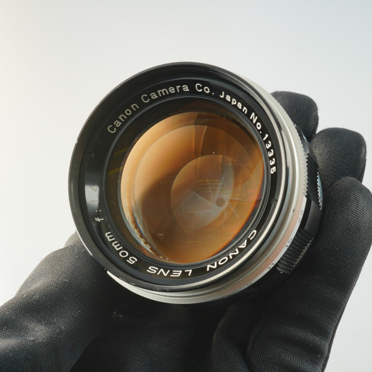 【Serviced】 Canon 50mm F/1.4 LTM 単焦点レンズ