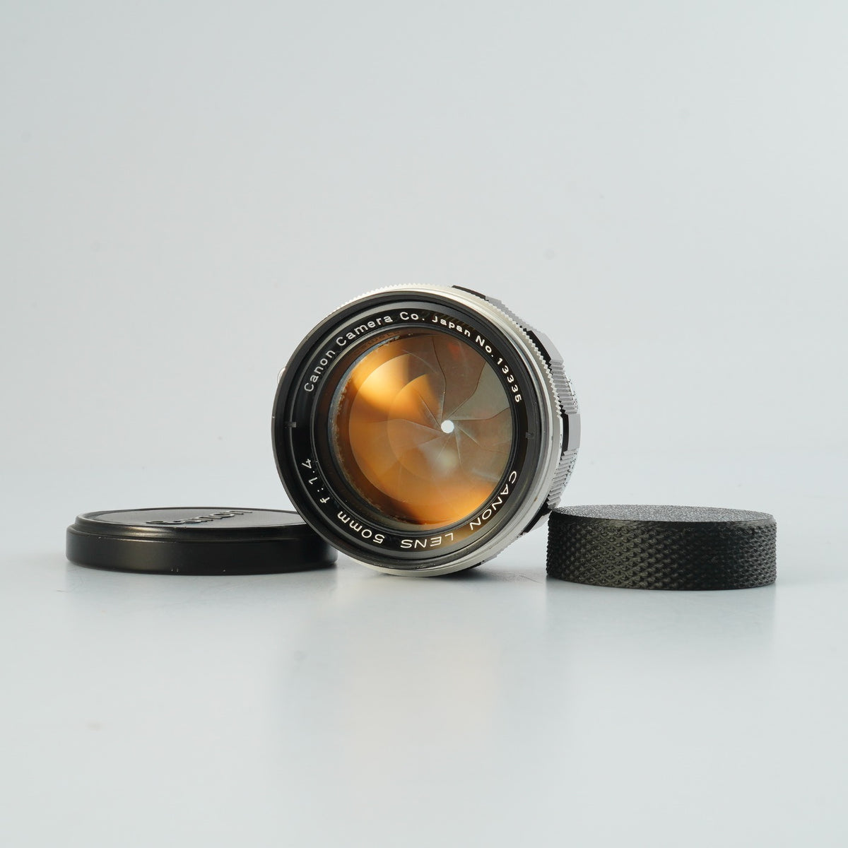 【Serviced】 Canon 50mm F/1.4 LTM 単焦点レンズ