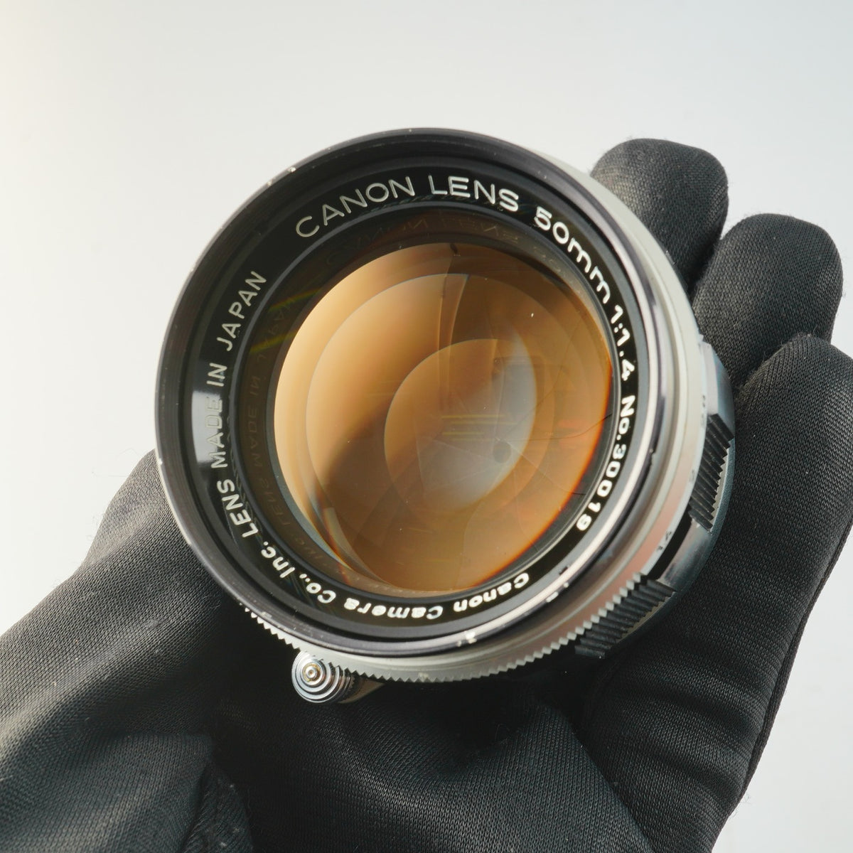 【Serviced】 Canon 50mm F/1.4 LTM 単焦点レンズ