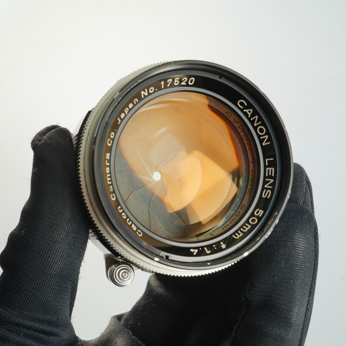 【Serviced】 Canon 50mm F/1.4 LTM 単焦点レンズ
